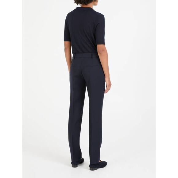 Gabriela Hearst Francisco Pant in Dark Navy 40 US 4 - Picture 4 of 5